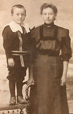 Kirsten og lille Christian