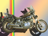 Yamaha Gold Virago 1000