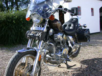 Yamaha Gold Virago 1000
